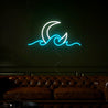 Moon Over Sea Neon Sign - Reels Custom