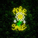 More Smile Neon Sign - Reels Custom