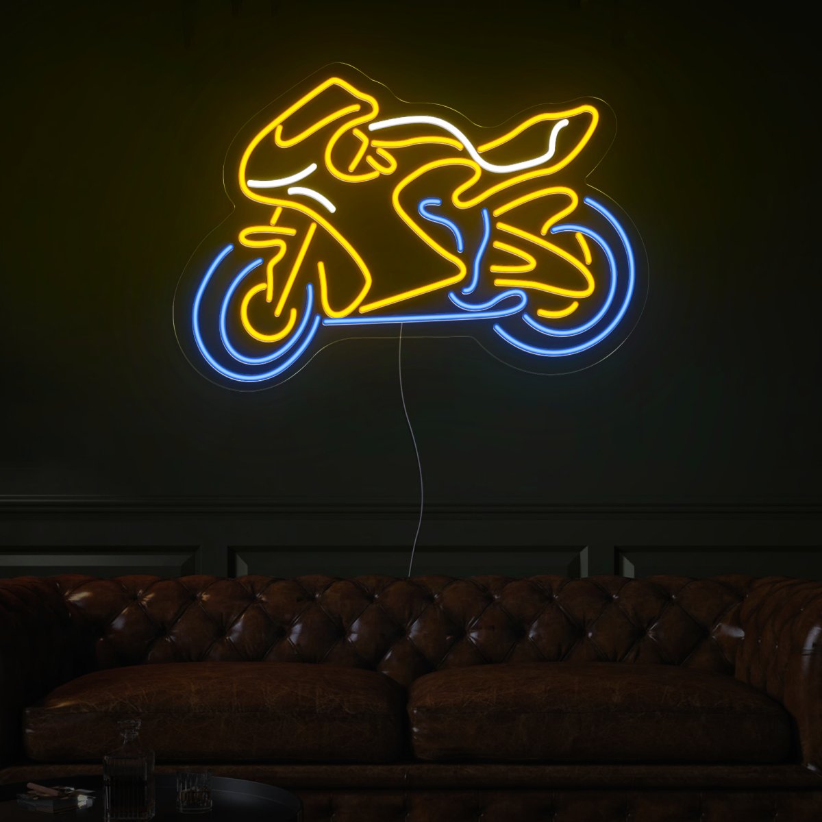Motorcycle Led Neon Sign - Reels Custom