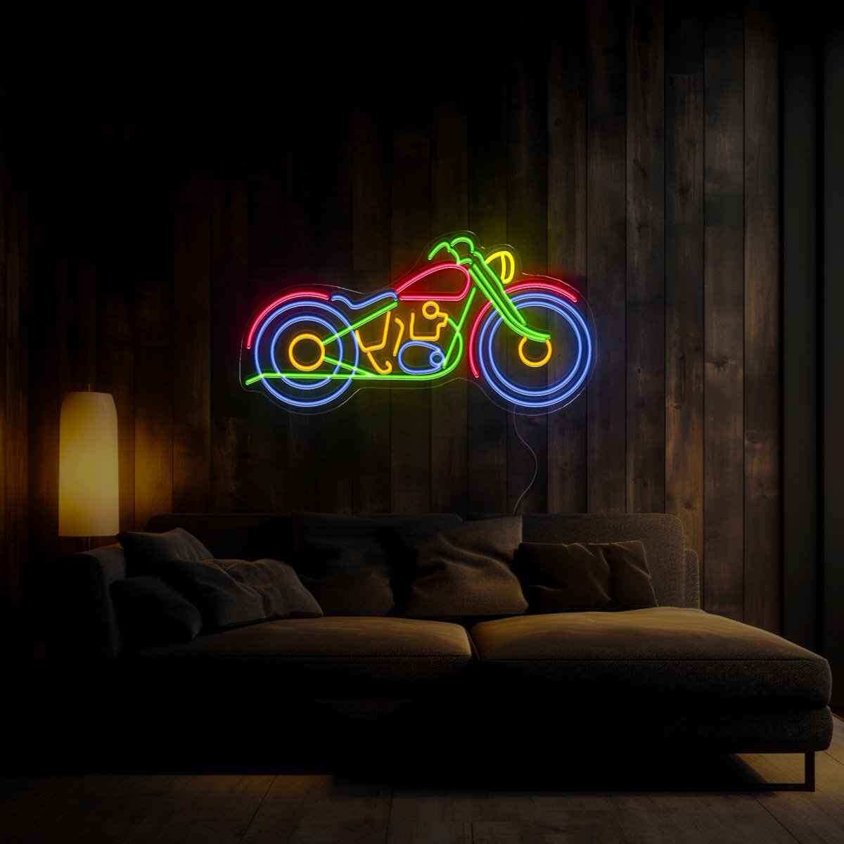 Motorcycles Neon Sign - Reels Custom