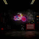 Motorcycles Neon Sign - Reels Custom