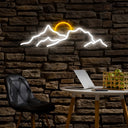 Mountain Neon Sign - Reels Custom
