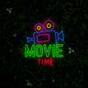 Movie Time Neon Sign - Reels Custom