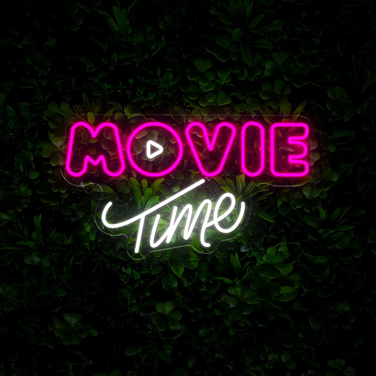 Movie Time Neon Sign - Reels Custom