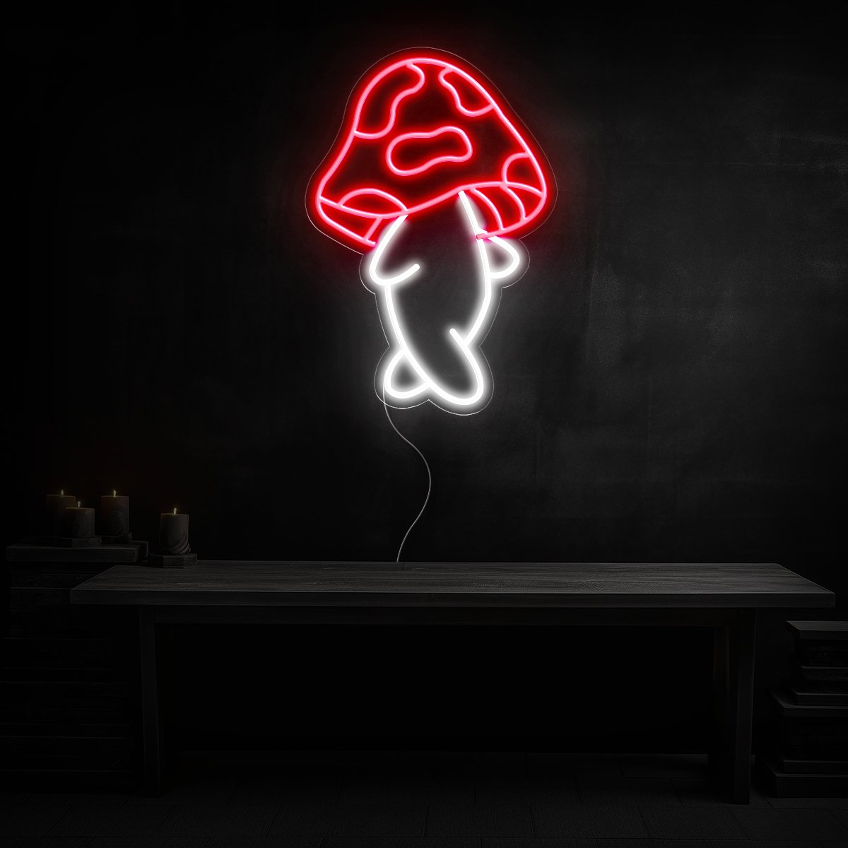 Mushroom Led Neon Sign - Reels Custom