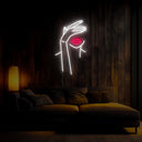 Mysterious Lady Neon Sign - Reels Custom