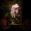 Mysterious Lady Neon Sign - Reels Custom
