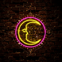 Mystical Celestial Neon Sign - Reels Custom