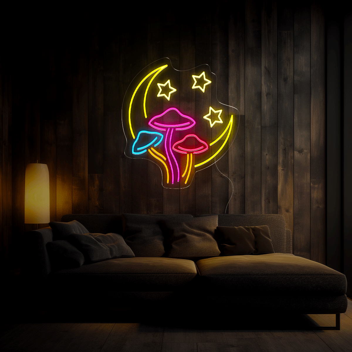 Mystical Moon Neon Sign - Reels Custom