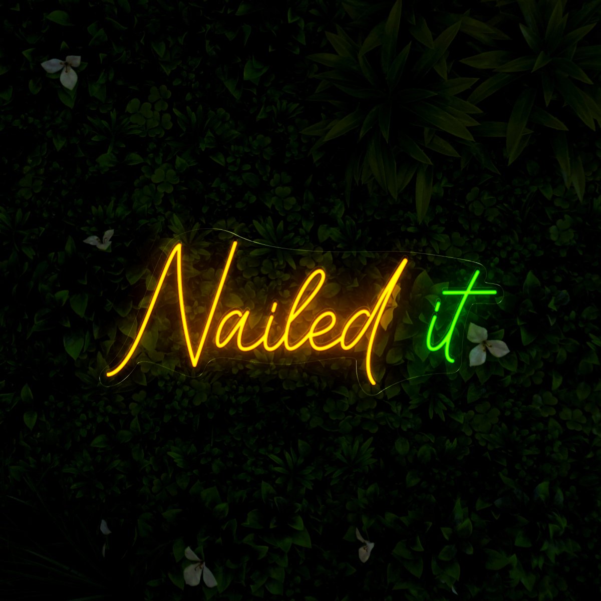 Nailed It Neon Sign - Reels Custom