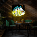 Nature Mountain Artwork Neon Sign - Reels Custom