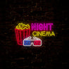 Night Cinema 3D Neon Sign - Reels Custom
