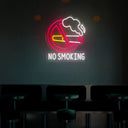 No Smoking Neon Sign - Reels Custom