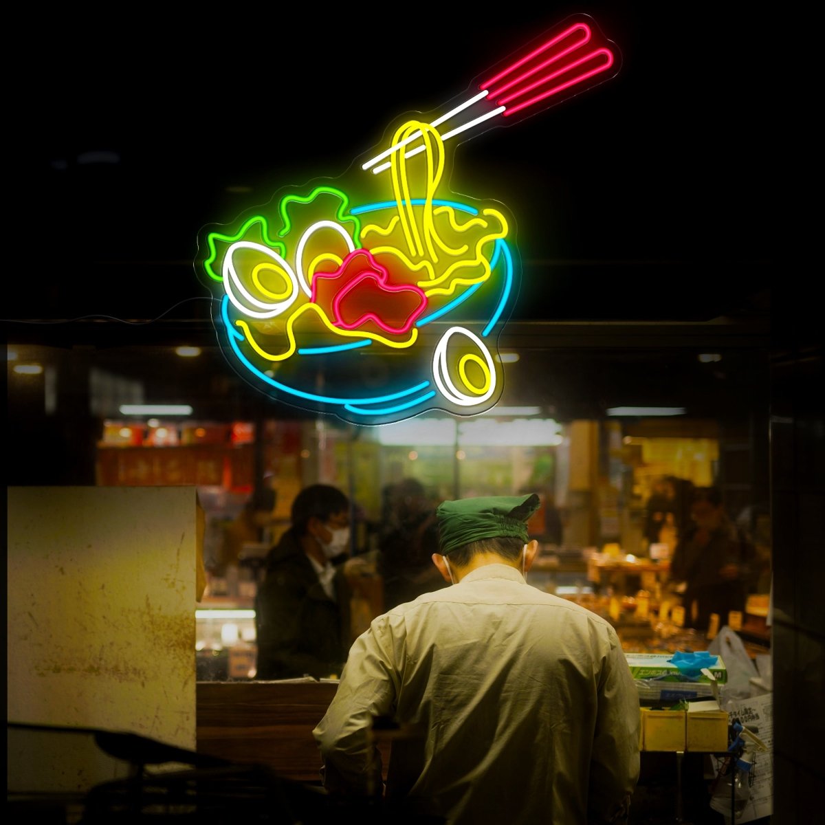 Noodles Restaurant Neon Sign - Reels Custom