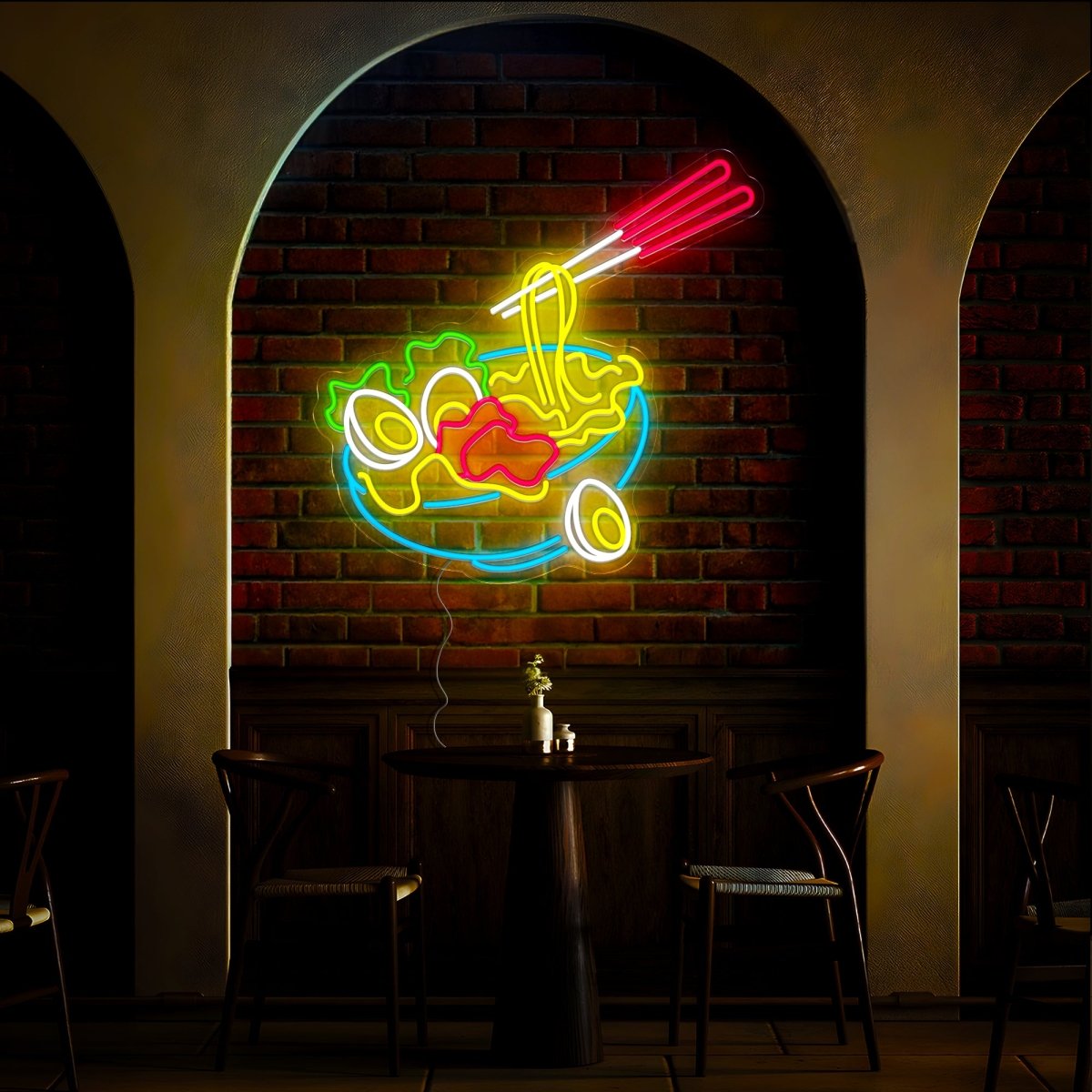 Noodles Restaurant Neon Sign - Reels Custom