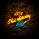 Now Spinning Record Artwork Neon Sign - Reels Custom