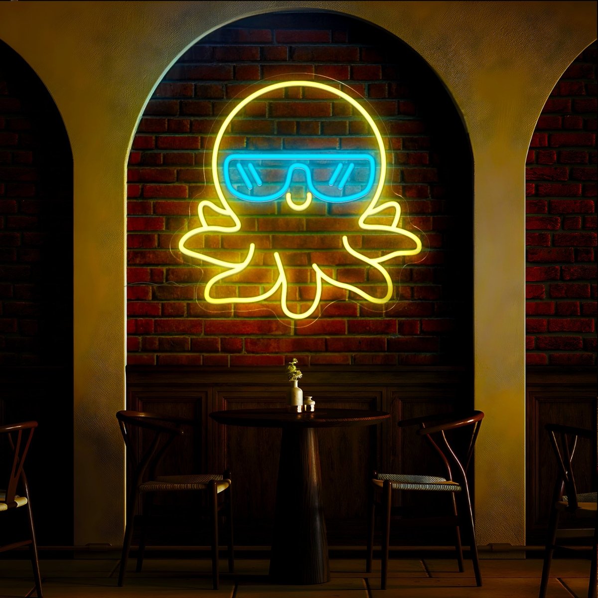 Octopus Neon Sign - Reels Custom
