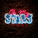 Oh My Stars 4th of July Artwork Neon Sign - Reels Custom