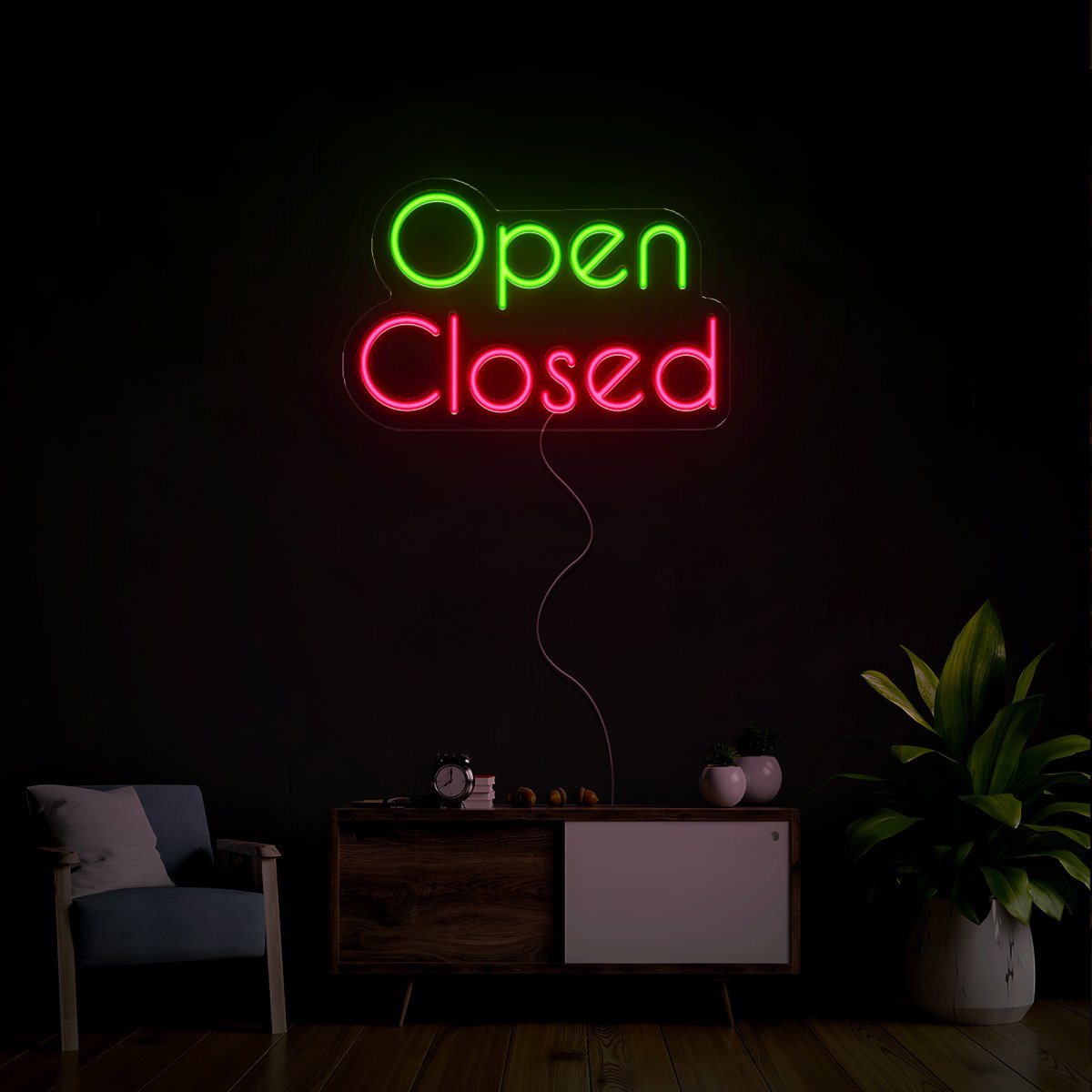 Open Closed Neon Sign - Reels Custom