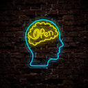 Open Mind Neon Sign - Reels Custom