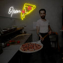 Open Pizza Neon Sign - Reels Custom