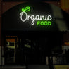 Organic Food Neon Sign - Reels Custom