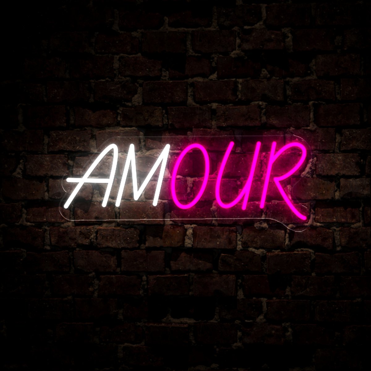 Our Amour Neon Sign - Reels Custom