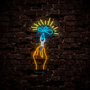 Paintbrush Art Neon Sign - Reels Custom