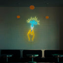 Paintbrush Art Neon Sign - Reels Custom