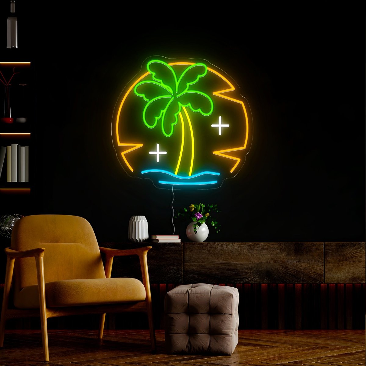 Palm Tree Led Neon Sign - Reels Custom