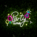 Party Time Neon Sign - Reels Custom