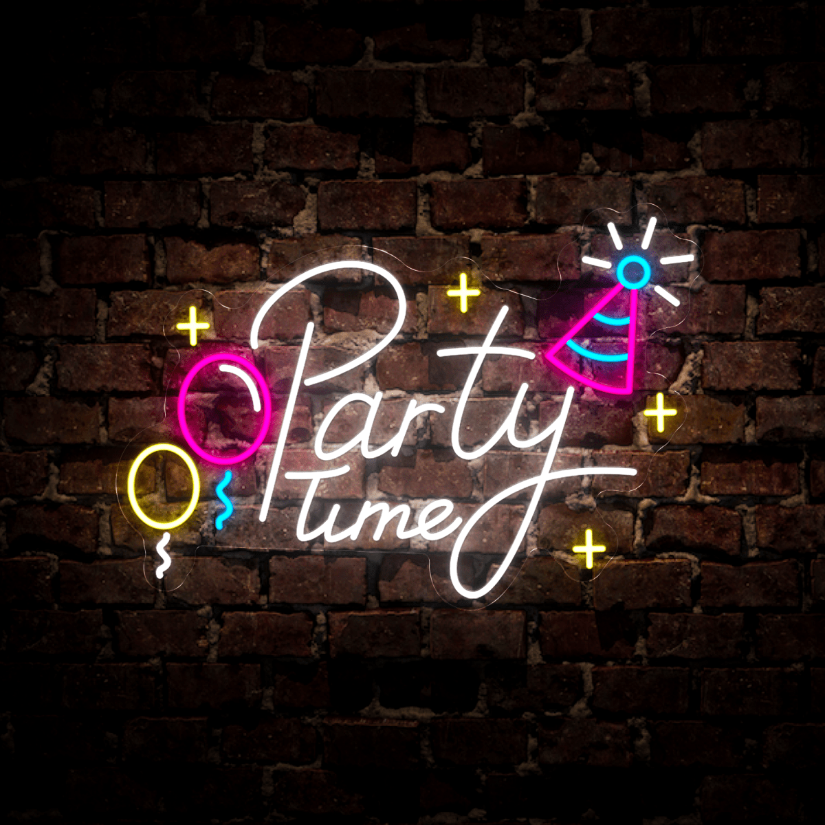 Party Time Neon Sign - Reels Custom