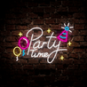 Party Time Neon Sign - Reels Custom