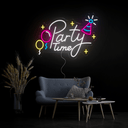 Party Time Neon Sign - Reels Custom