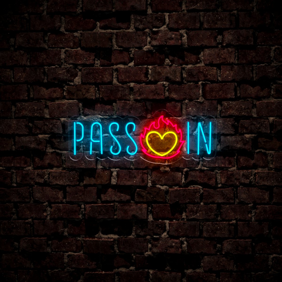 Passion Neon Sign - Reels Custom