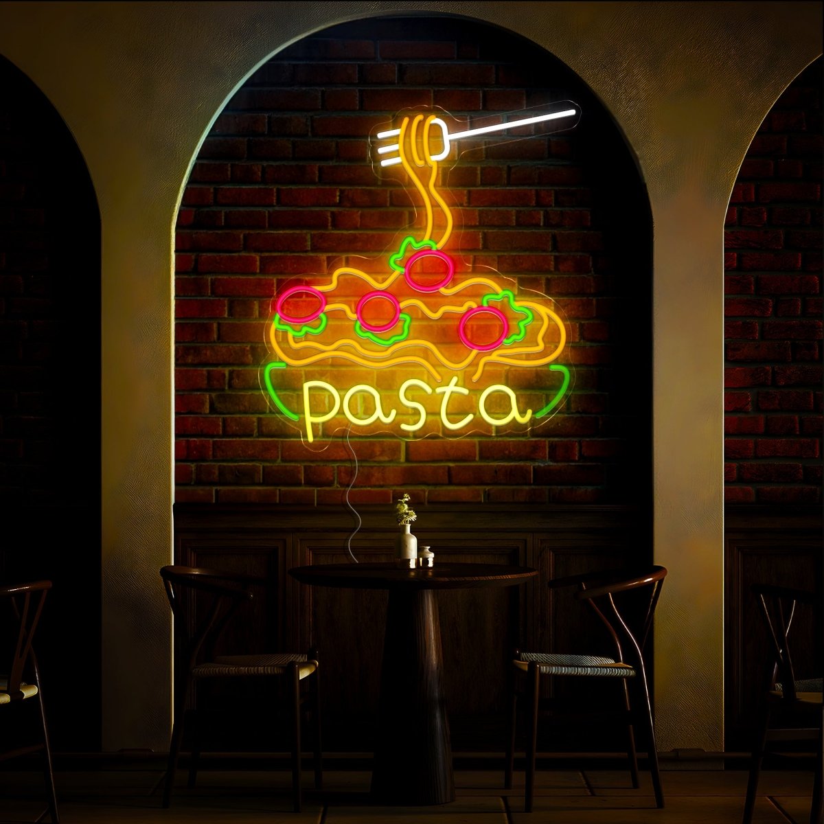 Pasta Neon Sign - Reels Custom