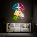 Peace Let It Be Artwork Neon Sign - Reels Custom