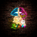 Peace Let It Be Artwork Neon Sign - Reels Custom
