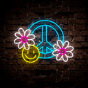 Peace Neon Sign - Reels Custom