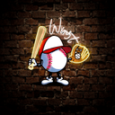 Personalized Baseball Player's Name Artwork Neon Sign - Reels Custom