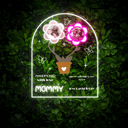 Personalized Birth Month Flower Artwork Neon Sign - Reels Custom