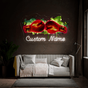 Personalized Boxing Gloves Artwork Neon Sign - Reels Custom