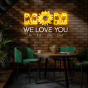 Personalized Child's Name for Mom Sunflower Led - Reels Custom