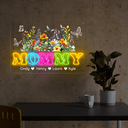 Personalized Child's Name Mama Garden Neon Sign - Reels Custom