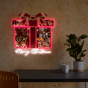 Personalized Christmas Gift Box Artwork Neon Sign - Reels Custom