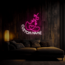 Personalized Couple Name in Valentines Led Neon - Reels Custom