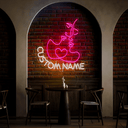 Personalized Couple Name in Valentines Led Neon - Reels Custom