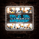 Personalized Dad Photo Artwork Neon Sign - Reels Custom