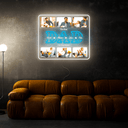 Personalized Dad Photo Artwork Neon Sign - Reels Custom