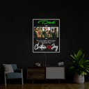 Personalized Dad Photo Collage Artwork Neon Sign - Reels Custom
